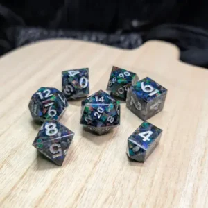 Limited Edition "Victory" Dice Set - Gold & Black
